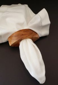 Napkin Ring Wood New Design for <b>Weddings</b> Table Wholesale <b>Tissue</b> Ring Party Decoration Wooden Napkins Ring - Product Image 5