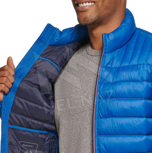 Chaqueta Acolchada Impermeable con Capucha y Logotipo Personalizado 2023 para Hombre, Chaqueta de Invierno de Alta Calidad con Cuello Alto y Tela de Lona Transpirable - Product Image 5