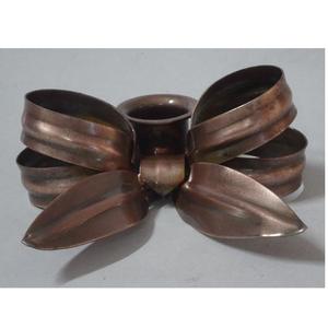 Portavelas de latón pequeño, soporte para Lazo, centro de mesa de Pascua, regalo de boda, portavelas Vintage pequeño básico, espejo pulido - Product Image 4