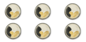 Set di 6 Piatti da Cena in Ceramica Irregolari e Rotondi, Dioniso Excelsa, Minimalista Terroso, Smaltatura Reattiva Lucida con Decorazione Digitale in Rilievo - Product Image 2