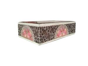 กล่องใส่กระดาษทิชชูไม้พิมพ์ลาย งานแฮนด์เมด สำหรับใช้ในบ้าน สำนักงาน รถยนต์ และการเดินทาง ราคาประหยัด ดีไซน์พรีเมียม - Product Image 5