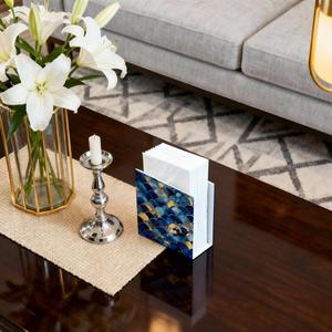 Porta Servilletas Cuadrado de Metal Estilo Japonés para Mesa, Porta Servilletas de Papel para Cócteles, Decoración para Cocina, Comedor, Sala de Estar, Cafetería - Product Image 4