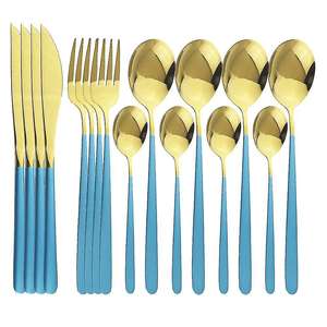 Juego de cubiertos de metal hechos a mano de alta calidad Juego de cubiertos de nuevo diseño Mejor exportador Acero espejado para fiestas - Product Image 4