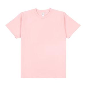 Vente en gros pas cher 35 couleurs col rond manches courtes couleur unie unisexe impression LOGO publicité 250g coton T-shirt pour hommes - Product Image 3