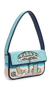 Bolso de Hombro con Cuentas Hecho a Mano con Diseño Floral y Geométrico, Bolso de Mano de Lujo con Diseño Floral para Fiestas y Eventos para Mujeres y Niñas - Product Image 4