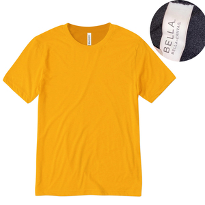 Camiseta Unisex Bella Canvas 3001, Color Gris Jaspeado, Corte Ajustado, 100% Algodón - Product Image 3