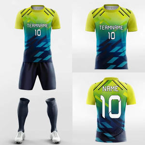 Maillots de football 100 % personnalisés à séchage rapide, unisexes, imprimés numériquement, à manches courtes, pour l'entraînement, service OEM, style ensemble, respirants - Product Image 4