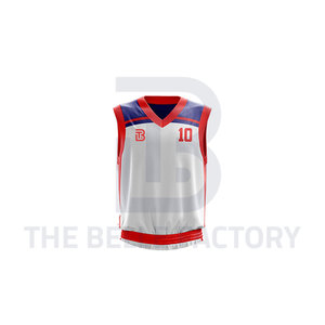Uniforme de basket-ball personnalisable de haute qualité, séchage rapide, 100% coton, design unique, respirant, imprimé par transfert thermique, unisexe, sport - Product Image 2
