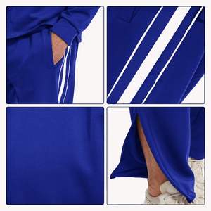 เสื้อกันหนาวมีฮู้ดระบายอากาศได้ดีเป็นมิตรกับสิ่งแวดล้อมพิมพ์ลายสีพื้นเสื้อกันหนาวแบบหนาสำหรับฤดูหนาวน้ำหนักเบาทำจากพลอยเทียม - Product Image 5