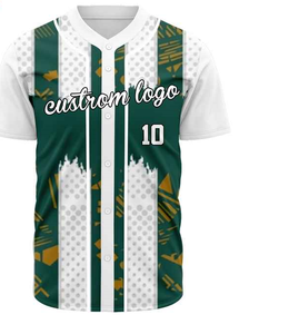Venta al por mayor en blanco camisa de béisbol de los hombres de diseño personalizado de impresión Jersey de béisbol ropa deportiva de sublimación Jersey de béisbol - Product Image 4
