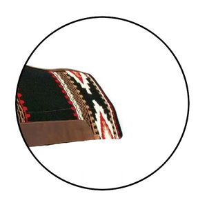 Tapis de selle en laine haute densité de qualité supérieure pour chevaux avec couches respirantes et confort supérieur pour les performances d'équitation - Product Image 6