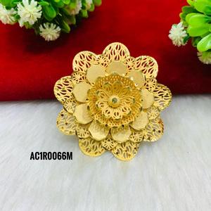 Anillo de moda de un gramo chapado en oro clásico Nuevo diseño Compras en línea de gran selección en joyería en línea para fiestas - Product Image 2