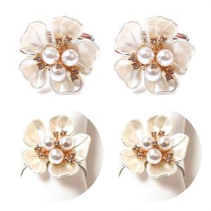 Porte-anneau de serviette de qualité industrielle mariage noël fête d'anniversaire anneaux de serviette boucles pour porte-anneau de serviette de table - Product Image 2