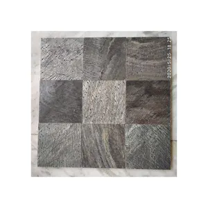 Azulejos de pizarra verde dorado de diseño moderno de alta calidad, superficie pulida para aplicaciones interiores para hoteles, acabado pulido - Product Image 1