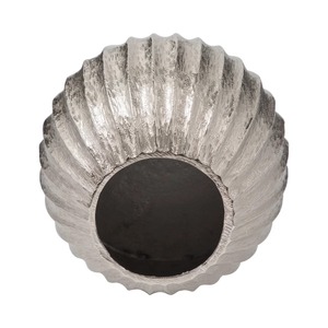 Jarrón con acabado plateado, jarrón minimalista multiusos, perfecto para flores, decoración de mesa, suculentas o portavelas - Product Image 6