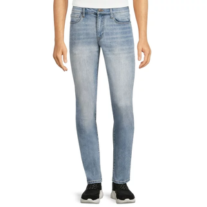 Bangladesh Pantalon en jean pour hommes, coupe ajustée, couleurs mélangées, design de mode de haute qualité, stock de vêtements de printemps en coton et élasthanne - Product Image 2