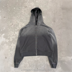 Los Mejores Fabricantes de Ropa de Pakistán, Pantalones Acampanados Personalizados, Lavado Vintage, Estampado Desteñido por el Sol, Pantalones Deportivos Acampanados de Algodón para Hombre - Product Image 6