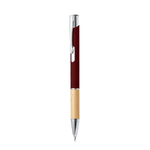 Penna a Sfera in Bambù Sostenibile Kolka, Gadget Promozionale per la Sostenibilità - Product Image 3