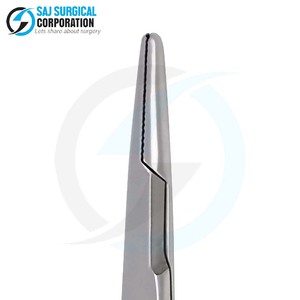 Porte-aiguille en acier allemand revêtu de titane de luxe poignée taillée en diamant équipement chirurgical manuel en acier inoxydable utilisation Premium - Product Image 3