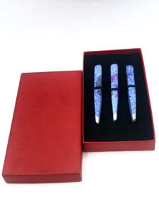 Pince à épiler en acier inoxydable avec logo personnalisé Instruments de beauté pour l'extension des cils de revêtement papier bleu sourcils professionnel de meilleure qualité - Product Image 4