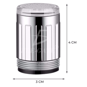 Rubinetto Intelligente con Controllo della Temperatura e Luce LED, Design Contemporaneo, Beccuccio in Plastica, Maniglia in Lega di Zinco Spazzolata, Adattatore Incluso - Product Image 2