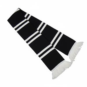 Fans <b>Scarf</b> Long Length Sustainable OEM Services 100% Knitted Sportswear <b>Scarf</b> Customized Design Double Sided Football - Product Image 4
