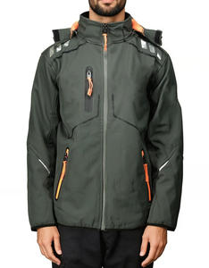 Musthave เสื้อกันลมผู้ชายปรับได้, เสื้อแจ็คเก็ตกันลมเข้ารูปใส่สบายระบายอากาศได้ดีมีความยืดหยุ่นเสื้อแจ็คเก็ตผู้ชายที่ไม่ซ้ำกัน - Product Image 1