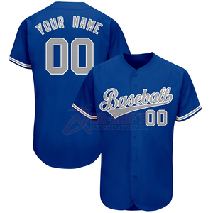 Customizable Button-Down <b>Baseball</b> Jersey Embroidered Team Name Numbers Breathable Wholesale <b>Tee</b> Shirts for Adults Kids for - Product Image 5