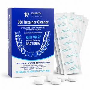 Comprimés nettoyants DSI Retainer Cleaner 60 pcs - Product Image 1