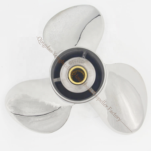 Hélices marines en acier inoxydable poli à 3 pales pour <span class=keywords><strong>moteur</strong></span> hors-bord <span class=keywords><strong>Suzuki</strong></span> <span class=keywords><strong>150</strong></span>-300hp - Product Image 1