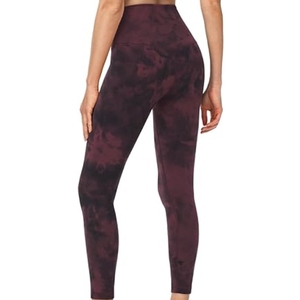 Leggings Deportivos para Mujer al por Mayor, Hechos a Medida, con Cordón Ajustable, de Alta Calidad, en Spandex/Poliéster, con Opciones de Color y Logotipo Personalizado - Product Image 2
