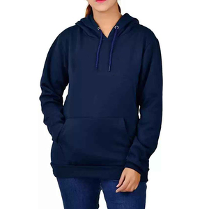 Sweat-shirts pour femmes de style vintage 2022, couleur unie, en polaire respirant, coupe-vent, avec logo personnalisé et en polyester/coton - Product Image 3