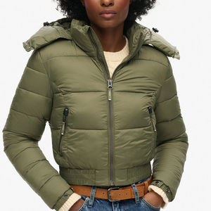 Chaqueta Acolchada de Mujer de Alta Calidad, Transpirable, Genuina, Invierno 2025, Impermeable y Cortavientos, Ecológica, Reversible - Product Image 1