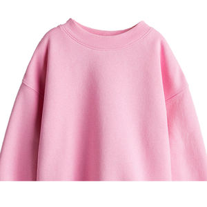 เสื้อสเวตเชิ้ตคอกลมผ้าฟลีซสำหรับผู้หญิง เป็นมิตรกับสิ่งแวดล้อม ระบายอากาศได้ดี กันลม ผลิตจากโพลีเอสเตอร์/คอตตอน น้ำหนัก 340 กรัม แขนยาว ลายเรียบ สำหรับฤดูหนาว - Product Image 4