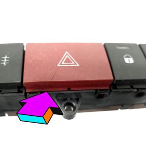 BOTÓN DE EMERGENCIA Y CERRADURA DE PUERTA CITROEN Jumper Van 3ª Serie 7354213590 (06>14) - Product Image 6