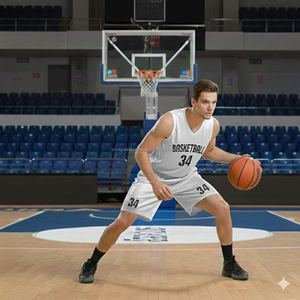 Uniformes de Baloncesto sin Mangas, Pantalones Cortos, 100% Poliéster, Impresión por Transferencia de Calor, Corte Atlético, Gran Venta - Product Image 5