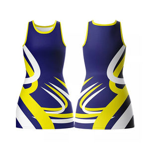 Uniformes de netball imprimés de haute qualité par le fabricant, design unique, uniformes de netball fabriqués à l'usine. - Product Image 1