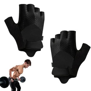 Guantes de ciclismo Medio dedo Levantamiento de pesas Entrenamiento Guantes de gimnasio Entrenamiento Deportes Guantes transpirables de medio dedo - Product Image 1