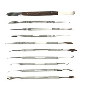 Surtechs - Juego de 10 Cuchillos Manuales de Acero Inoxidable para Tallar Cera, Instrumentos Quirúrgicos para Laboratorio Dental - Product Image 2