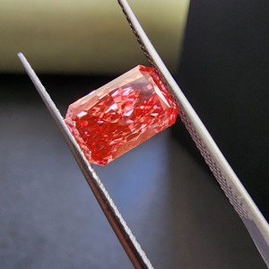 Diamant rose de 2,03 carats de haute qualité, cultivé en laboratoire, taille radiante, CVD, rempli pour bijoux, brillance époustouflante, couleur rose rare - Product Image 1