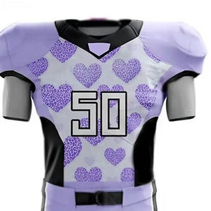 Ropa para exteriores, ropa de manga corta para hombre, conjunto de uniforme de fútbol impreso, camisetas de fútbol americano, camiseta de fútbol americano para hombre - Product Image 4