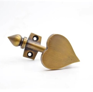 <b>Decorative</b> <b>Coat</b> <b>Hook</b> Metal Heart Shape Cloths <b>Hooks</b> Wall Mounted Home <b>Decorative</b> Brass <b>Hooks</b> and Hangers - Product Image 2