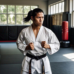 ชุดยูนิฟอร์มเทควันโด OEM ผ้าฝ้าย 100% คุณภาพสูง ระบายอากาศได้ดี น้ำหนักเบา 280 กรัม สำหรับทั้งชายและหญิง - Product Image 3