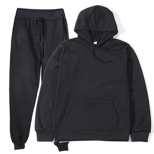 Hoodie Set Manufacturer Men Clothing Cotton Hoodies Sweatpants Sets Men Jogger Sweatsuit <b>Plain</b> <b>Sweatshirt</b> Sweat Suits Tracksuits - Product Image 2