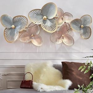 ศิลปะตกแต่งผนังโลหะลายดอกไม้ป่าด้วยมือสำหรับห้องนอนศิลปะผนังโลหะจากนักออกแบบหลายสีธรรมชาติที่ได้แรงบันดาลใจจากการออกแบบสำหรับห้องนั่งเล่น - Product Image 4