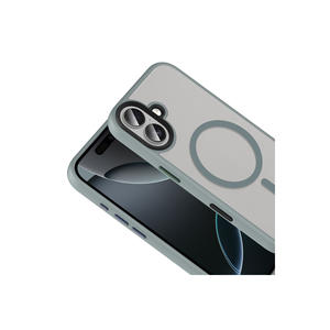 Coque arrière en silicone mat UnDePlus pour Apple iPhone 13 Pro compatible MagSafe avec recharge sans fil 'ins' Housse de protection pour mobile - Product Image 3