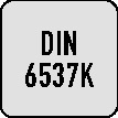 Foret en carbure Force X DIN 6537K Type CTW R4575.5 D.5,5mm HM TiAlN 3xD pour Dormer - Product Image 5