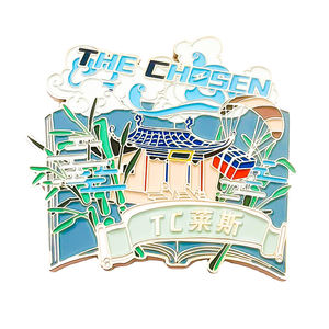 Imanes de Nevera Metálicos Creativos 2026, Imanes de Nevera con Logotipo Exclusivo, Imanes de Nevera Personalizados con la Ciudad, Imanes Conmemorativos - Product Image 4