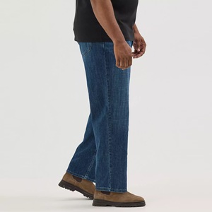 Jeans de Mezclilla para Hombre con Logotipo Personalizado, Ecológicos, 100% Algodón, Corte Boot Cut, Tallas Grandes, Transpirables y Cómodos, Hechos en Bangladesh - Product Image 3