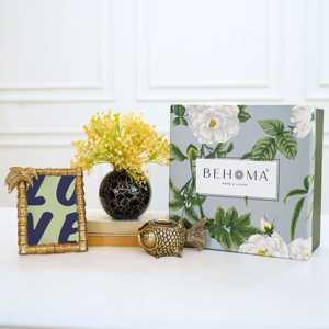 Ensemble cadeau Palm Beach, élégant accent décoratif pour la maison, collection artistique artisanale de qualité supérieure, affichage festif élégant, parfait - Product Image 1